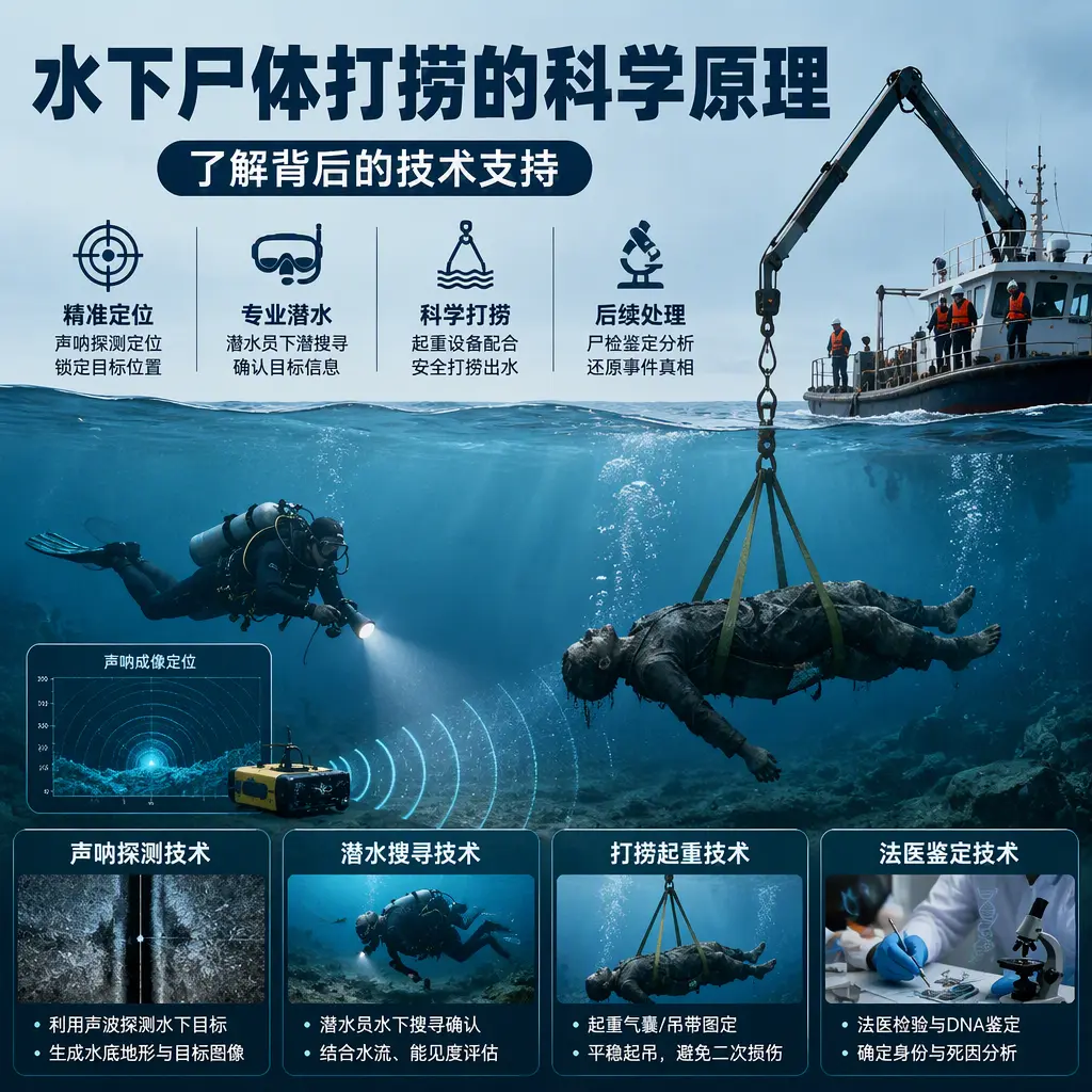 凉山水下尸体打捞的科学原理,了解背后的技术支持